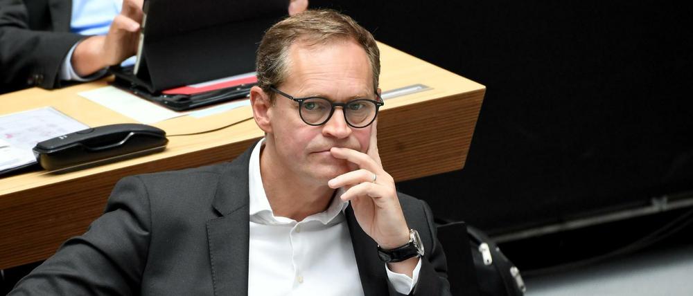 Michael Müller (SPD), Berlins Regierender Bürgermeister, fordert von der eigenen Partei einen Politikwechsel.
