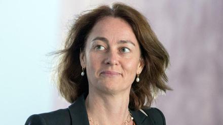 Katarina Barley hält Bußgelder von bis zu zehn Prozent des Jahresumsatzes für angemessen.