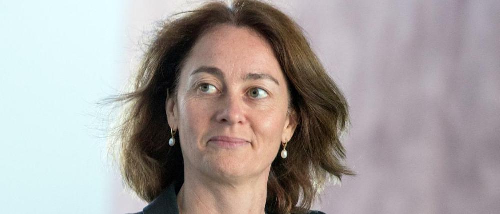 Katarina Barley hält Bußgelder von bis zu zehn Prozent des Jahresumsatzes für angemessen.