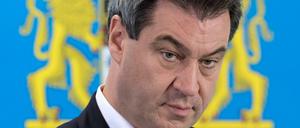 Bayerns Ministerpräsident Markus Söder (CSU) sieht einem schlechten Wahlergebnis entgegen. 