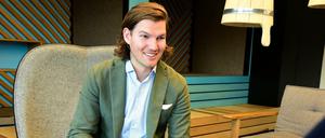 Gründer Valentin Stalf hat große Pläne. Nach Großbritannien soll N26 bald auch in den USA starten.