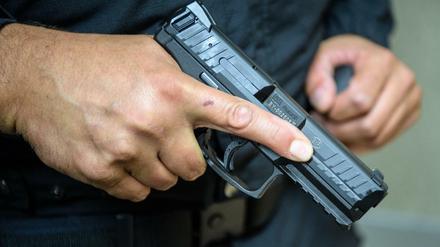 Die neue Dienstpistole SFP9 von Heckler &amp; Koch. 