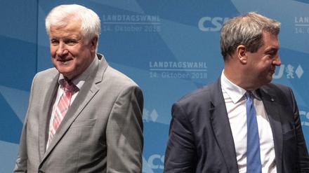 Horst Seehofer und Markus Söder.