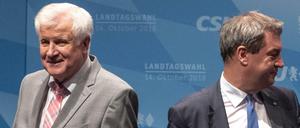 Horst Seehofer und Markus Söder.