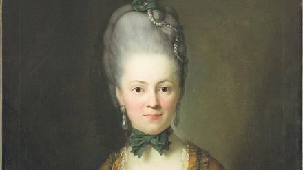 Mädchen mit dem Perlenohrring. Henriette von Carlowitz saß dem Meisterporträtisten Anton Graff 1772 in Dresden Modell. Jetzt erstrahlt sie in neuem Glanz – die Firnisschichten und Retuschen wurden entfernt.