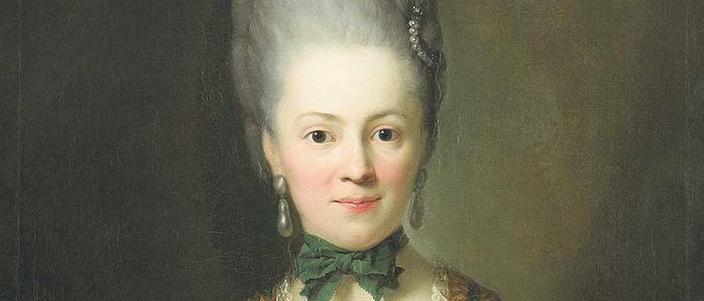 Mädchen mit dem Perlenohrring. Henriette von Carlowitz saß dem Meisterporträtisten Anton Graff 1772 in Dresden Modell. Jetzt erstrahlt sie in neuem Glanz – die Firnisschichten und Retuschen wurden entfernt.