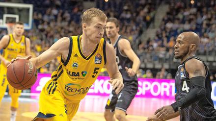 Das Alba-Team um Niels Giffey machte mit seinem Gegner, was es wollte.