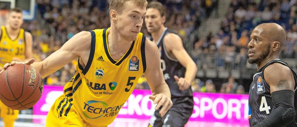 Das Alba-Team um Niels Giffey machte mit seinem Gegner, was es wollte.