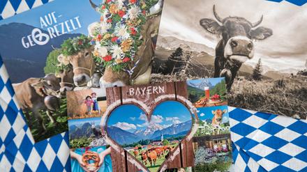 Die blau-weiß-bayrische Idylle kennt man in Berlin nur von Postkarten.