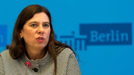 Bildungssenatorin Sandra Scheeres (SPD).