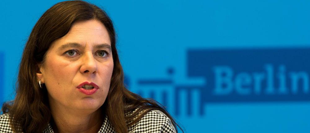 Bildungssenatorin Sandra Scheeres (SPD).