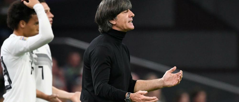 Stets präsent. Bundestrainer Joachim Löw.