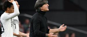 Stets präsent. Bundestrainer Joachim Löw.
