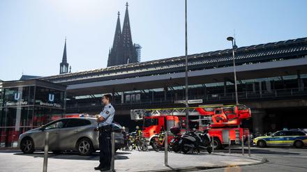 Breslauer Platz in Köln: der Schauplatz der Geiselnahme 