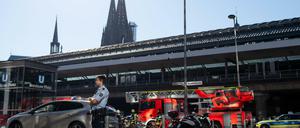Breslauer Platz in Köln: der Schauplatz der Geiselnahme 