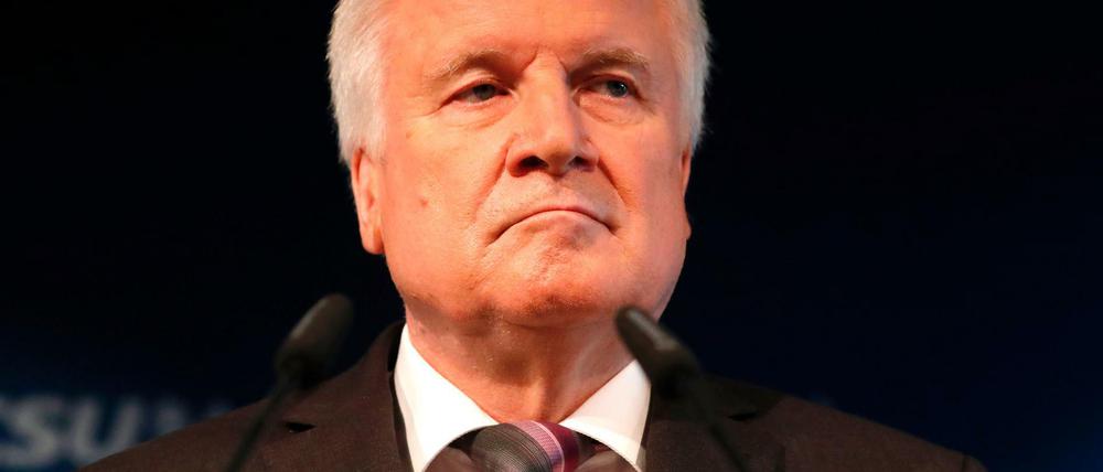 CSU-Chef Horst Seehofer 