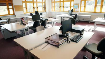 Schulen online. Im Januar sollen Mittel aus dem Digitalpakt fließen, hat Bundesbildungsministerin Anja Karliczek (CDU) erklärt.