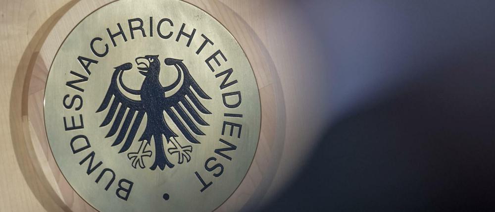 Das Siegel des Bundesnachrichtendienstes (BND)
