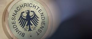 Das Siegel des Bundesnachrichtendienstes (BND)
