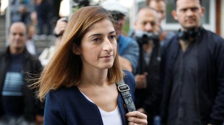 Die Journalistin Mesale Tolu auf dem Weg zum Gericht. Foto: Reuters/Kemal Aslan