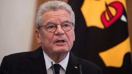 Bundespräsident Joachim Gauck.
