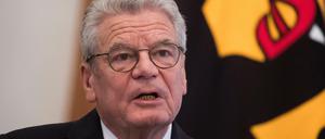 Bundespräsident Joachim Gauck.