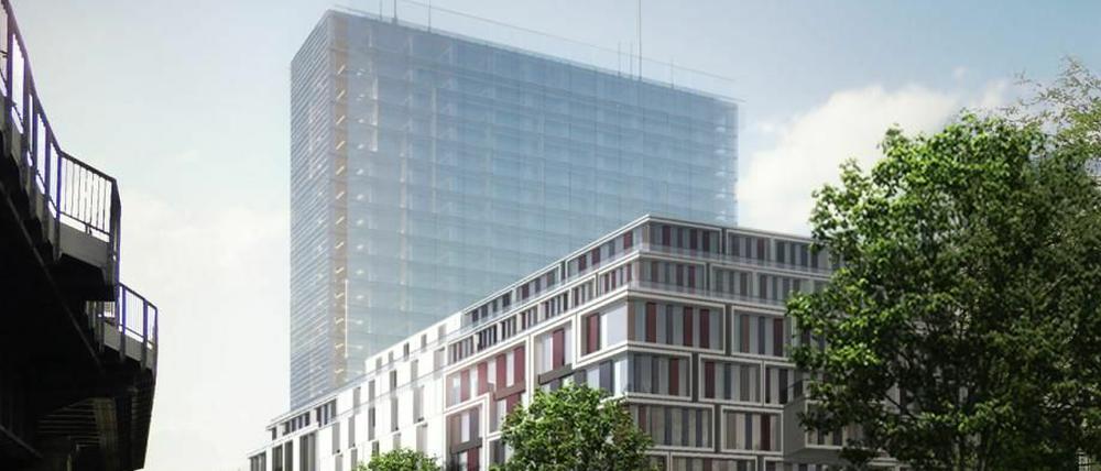 "Vertical Village" - unter diesem Label sollten ursprünglich Apartments im alten Postturm verkauft werden. Nun kommt es anders.