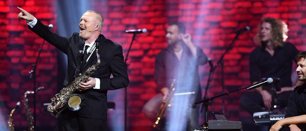 14 000 Besucher der Kölner Lanxess Arena erlebten am Donnerstag das Bühnen-Comeback von Stefan Raab (hier auf einem Archivfoto) mit einer Art persönlicher Werkschau des Entertainers.H