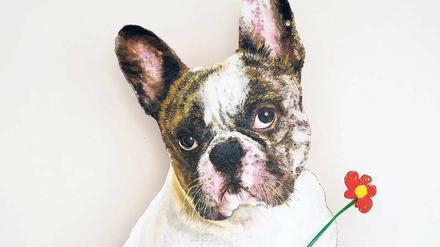 Blumenkind. „French Bulldog“ (2018) von Ida Tursic und Wilfried Mille. 