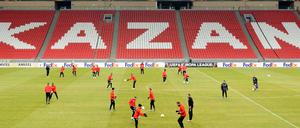 Sollten sich die Fußballer von Rubin Kasan für den Europapokal qualifizieren, dürfen sie nicht starten.