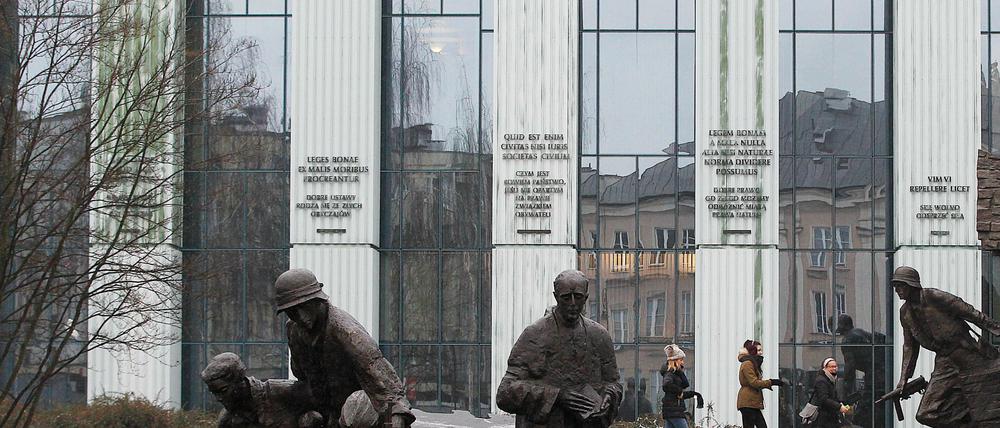 Das Gebäude des Obersten polnischen Gerichts in Warschau.