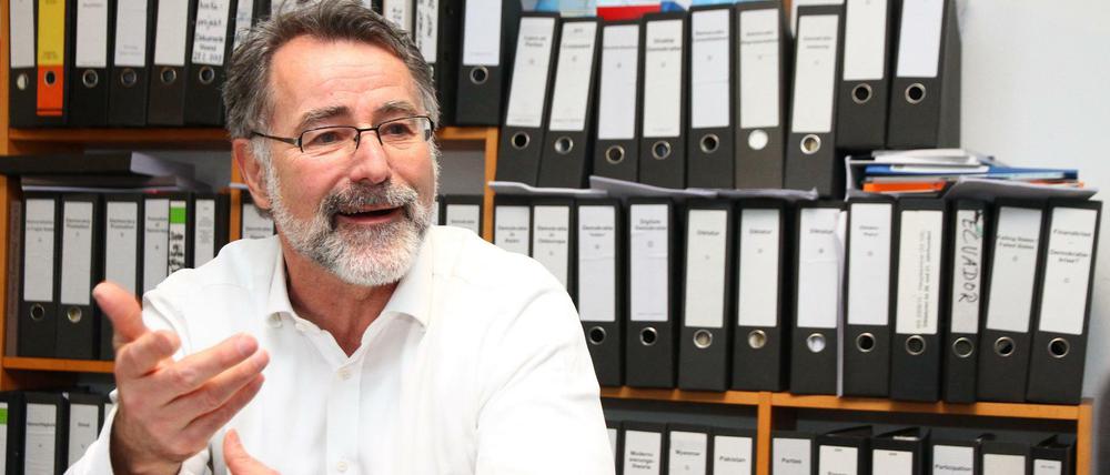 Prof. Wolfgang Merkel, Direktor der Abteilung „Demokratie: Strukturen, Leistungsprofil und Herausforderungen“ am Wissenschaftszentrum Berlin für Sozialforschung (WZB). 