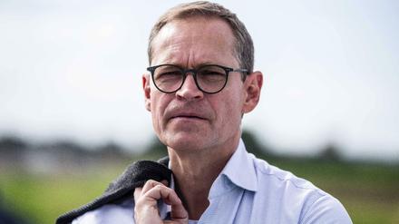 Michael Müller kann auch mal finster dreinblicken.