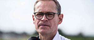 Michael Müller kann auch mal finster dreinblicken.