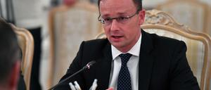 Ungarns Außenminister Peter Szijjarto.