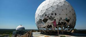 Die frühere Abhörstation auf dem Teufelsberg.