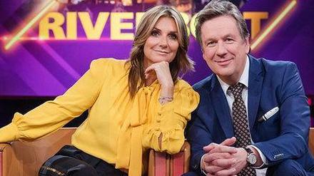 Zurück auf der MDR-Talkcouch: Kim Fisher und Jörg Kachelmann.
