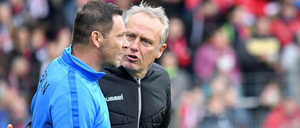 Zwei sind nicht zu bremsen. Pal Dardai und Christian Streich im Gespräch.