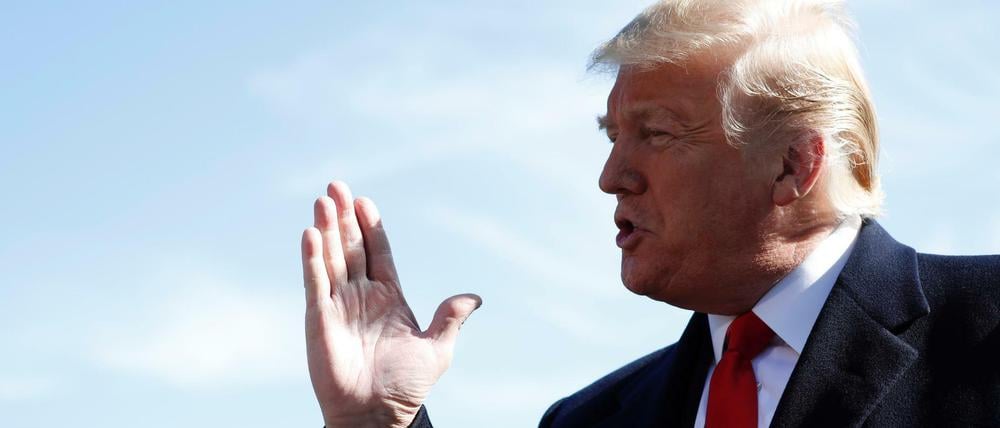 Donald Trump, Präsident der USA.