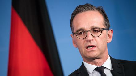  Heiko Maas (SPD), Außenminister. 