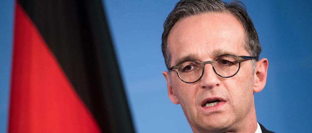 Heiko Maas (SPD), Außenminister.