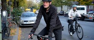 Günter Steinmeyer, der "Fahrradpoet" aus Spandau.
