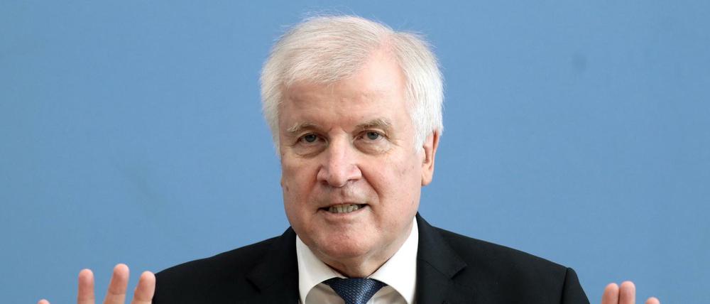 Horst Seehofer, CSU-Vorsitzender und Bundesminister des Innern, für Bau und Heimat.