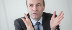 Manfred Weber, Fraktionschef der EVP im Europaparlament, will die Nachfolge von EU-Kommissionschef Juncker antreten.