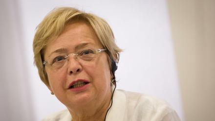 Malgorzata Gersdorf, zwangspensionierte Gerichtspräsidentin aus Warschau (Polen). 