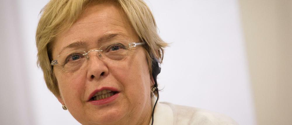 Malgorzata Gersdorf, zwangspensionierte Gerichtspräsidentin aus Warschau (Polen).