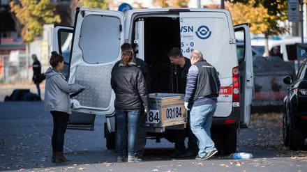 Die Täter haben einen Teil ihrer Beute zurückgelassen. 