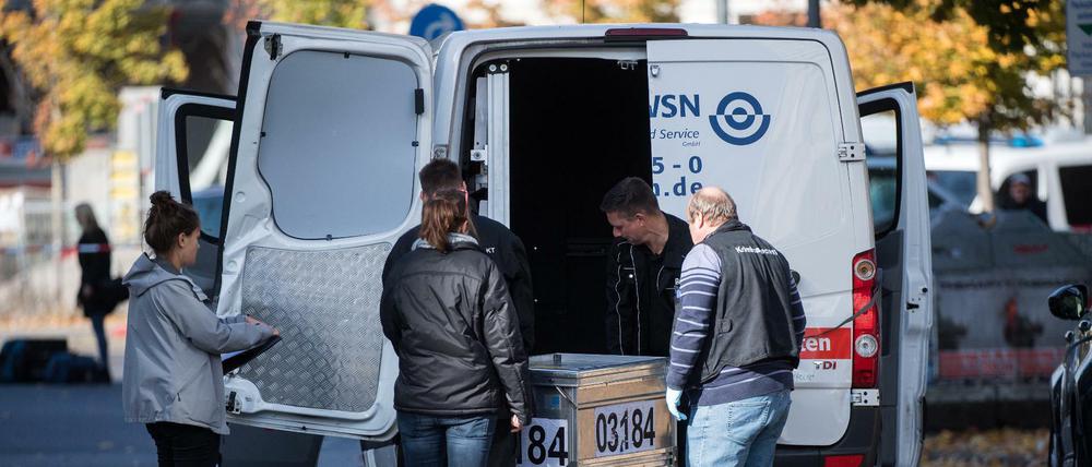 Die Täter haben einen Teil ihrer Beute zurückgelassen.