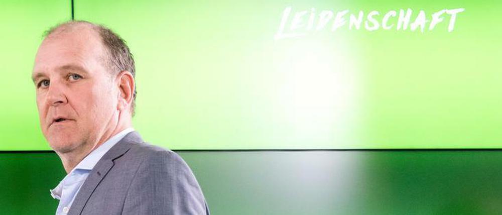 Hält nichts von der AfD, aber auch nichts von Ausgrenzung: Jörg Schmadtke vom VfL Wolfsburg.