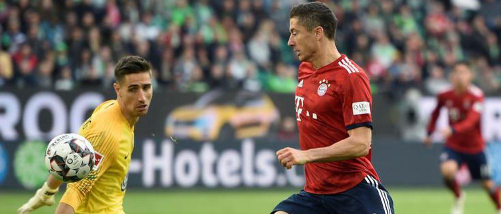 Robert Lewandowski hat seinen Torriecher wieder entdeckt.